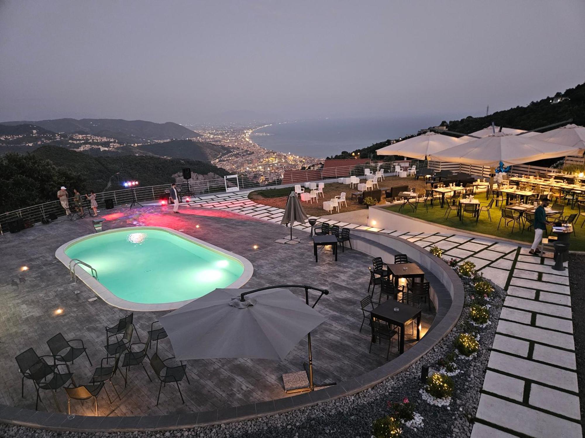 Tenuta Croce Appartamento Karol-Piscina-Vista Mare Salerno Exterior photo